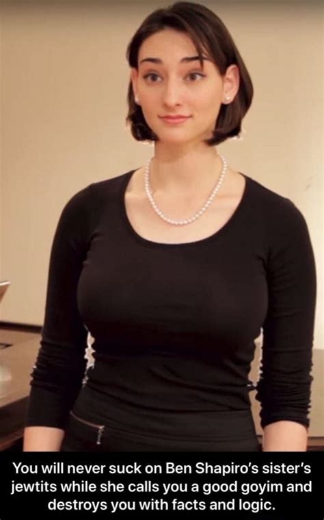 ben shapiro sister boobs|Related Sub